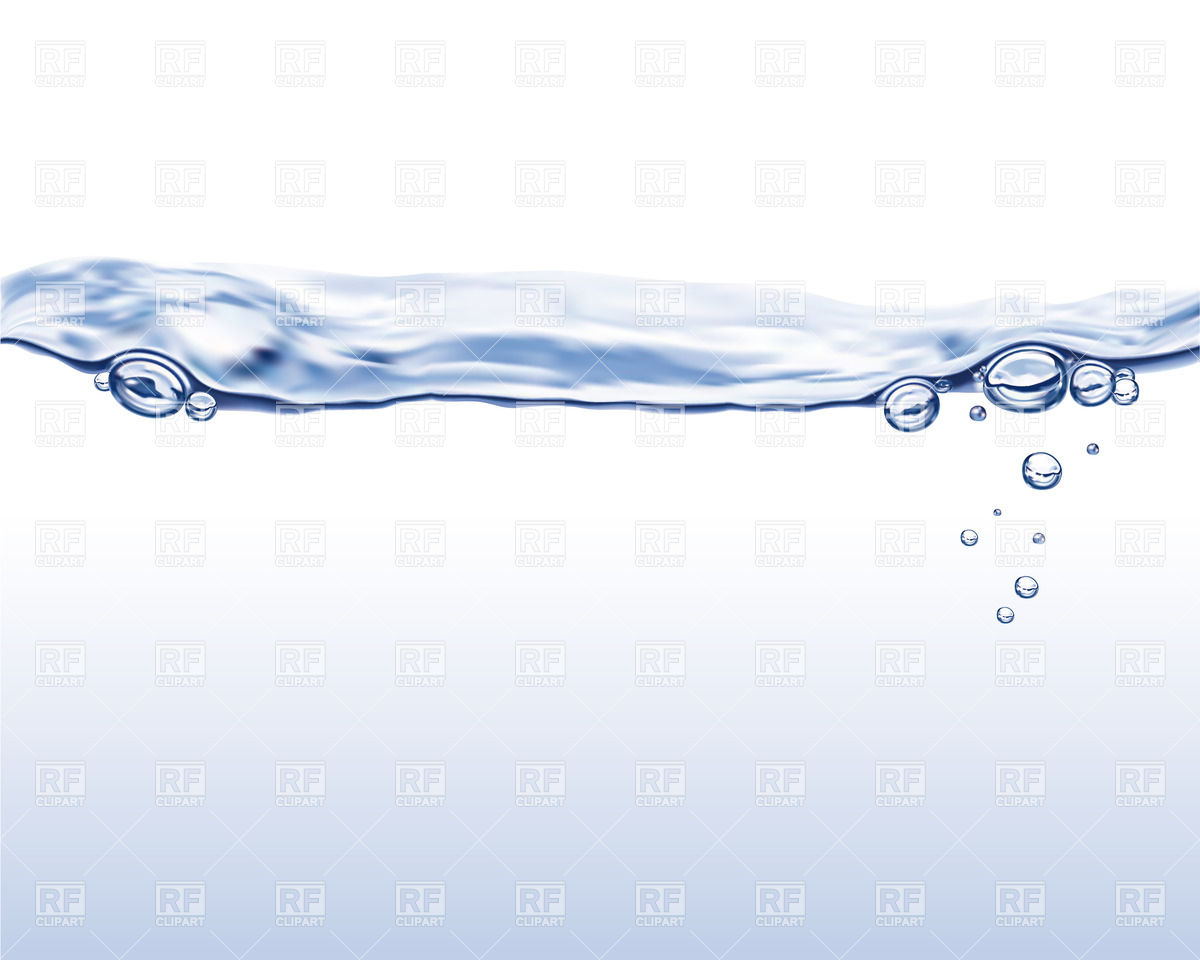 1200x960 Transparent Water With Bubbles Vector Image Vector Artwork Of