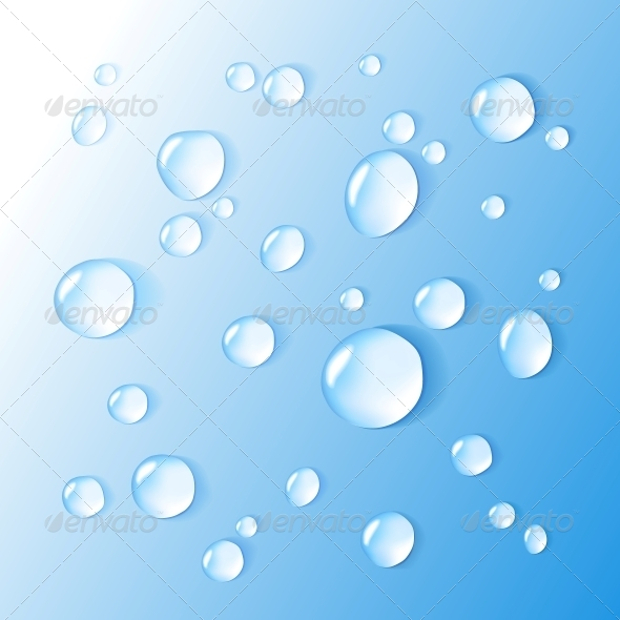 620x620 Water Drop Vectors