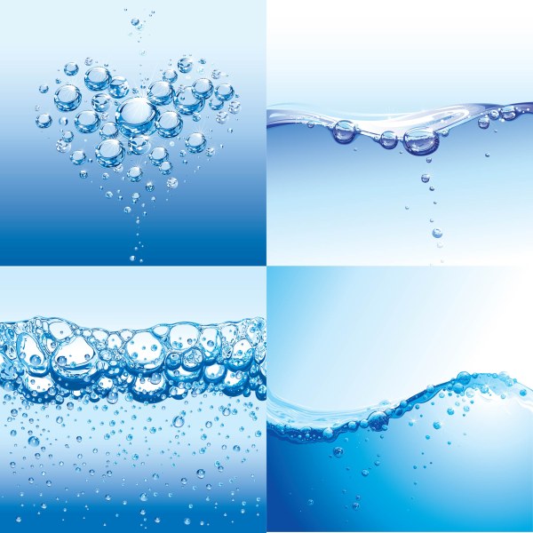 600x600 Water Drops With Water Vector Background Free Download
