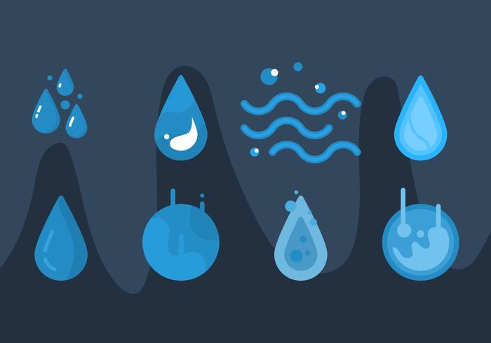 700x490 Water Vector Graphic 2