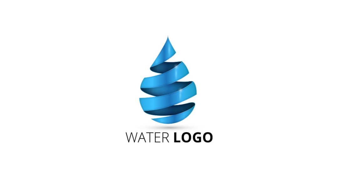 1080x565 Water Droplet Logo Free Vector And Transparent Png The Graphic