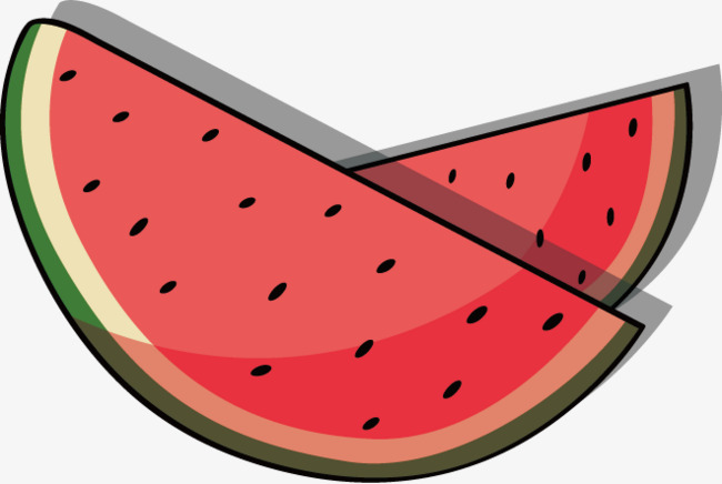 650x436 Vector Cartoon Watermelon, Vector, Hand Painted, Cartoon Png And
