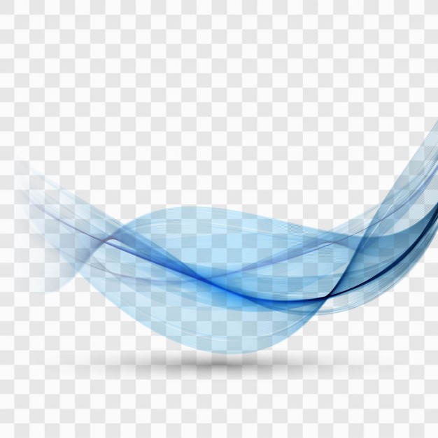 626x626 Modern Blue Wave Vector Free Download