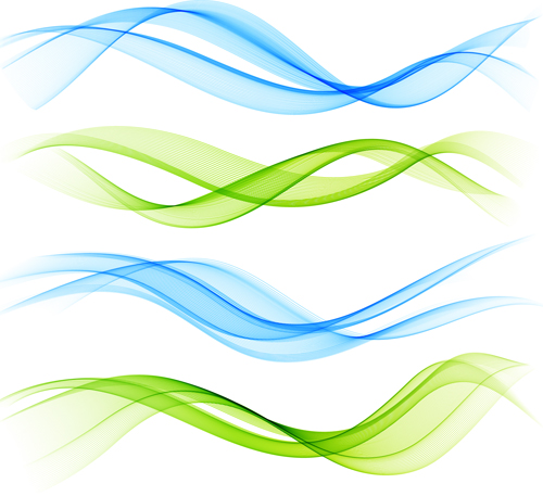 500x457 Ribbon Waves Design Vector 01 Free Free Download