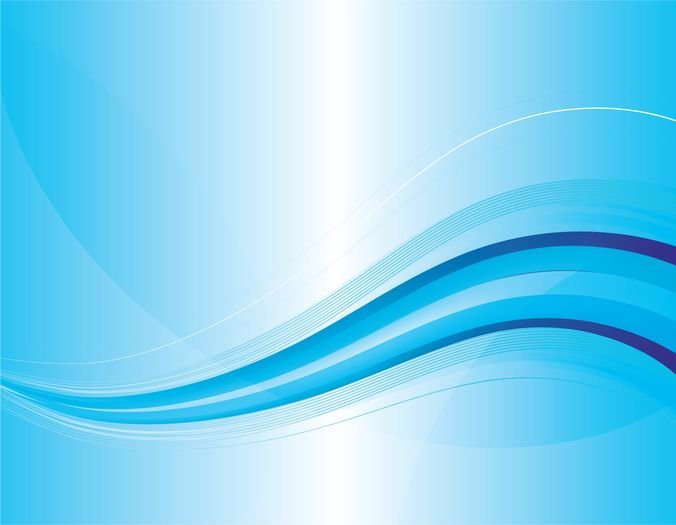 676x525 Free Abstract Blue Waves Vector Template Background Psd Files