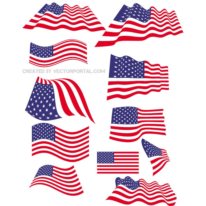 660x660 Usa Flags Vectors Download Free Vector Art Amp Graphics