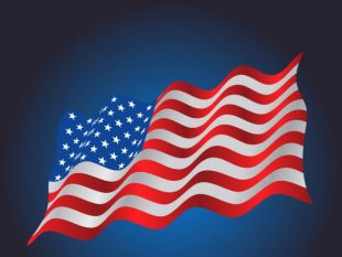 310x233 Waving Usa Flag Background Free Vectors Ui Download