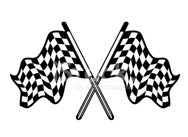 Waving Checkered Flag Vector At GetDrawings | Free Download