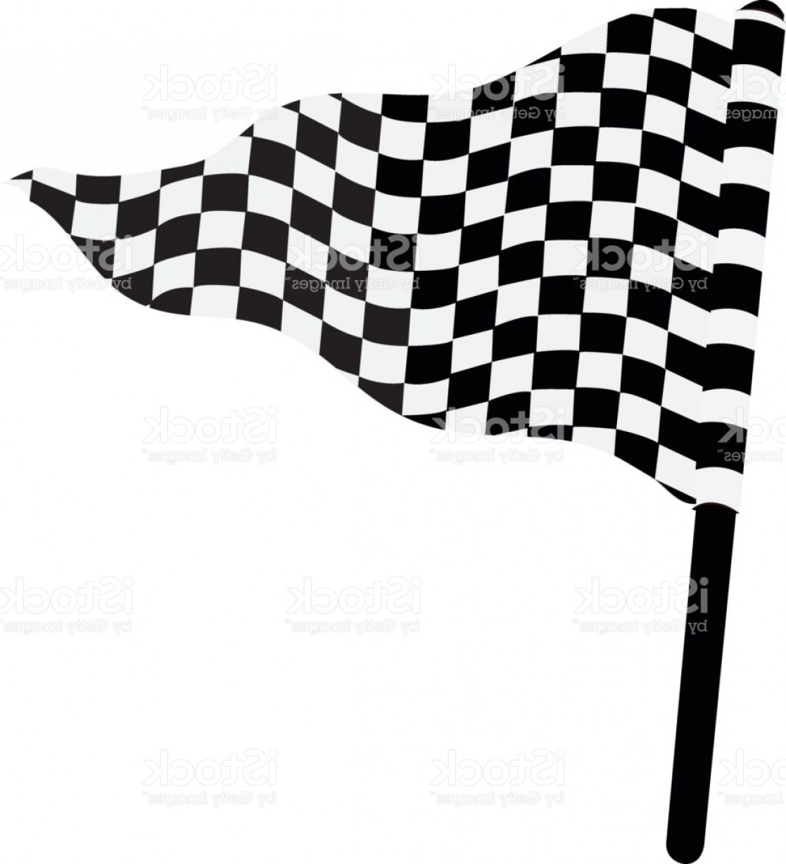 Waving Checkered Flag Vector At GetDrawings | Free Download