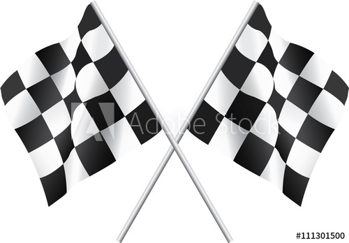 Waving Checkered Flag Vector at GetDrawings | Free download