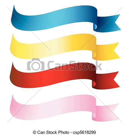 450x470 Ribbons, Banners.