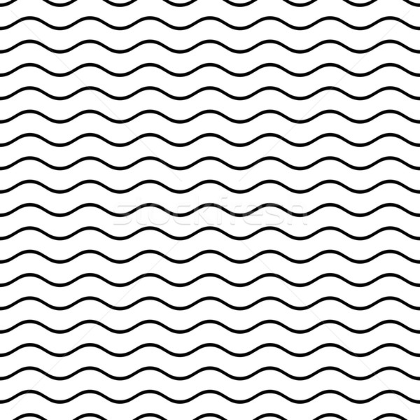 600x600 Seamless Wavy Line Pattern Vector Illustration David Benes