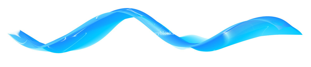 1000x217 Wavy Lines Design Vector Royalty Free Stock Image