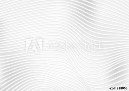 500x354 Abstract Grey White Wavy Lines Vector Background