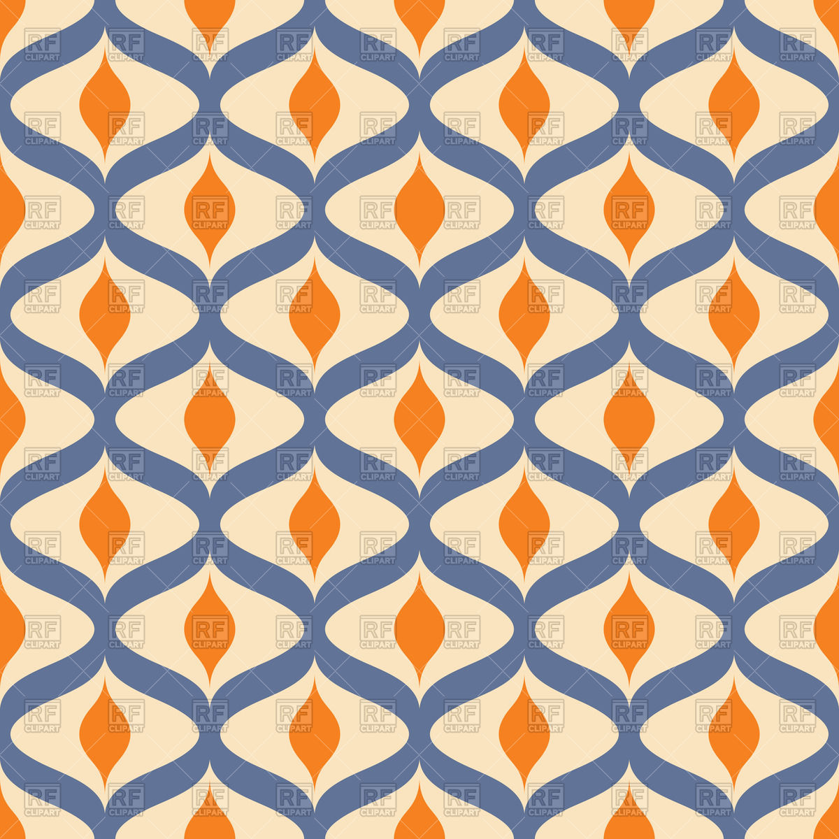 1200x1200 Seamless Wavy Pattern Vector Image Vector Artwork Of Backgrounds