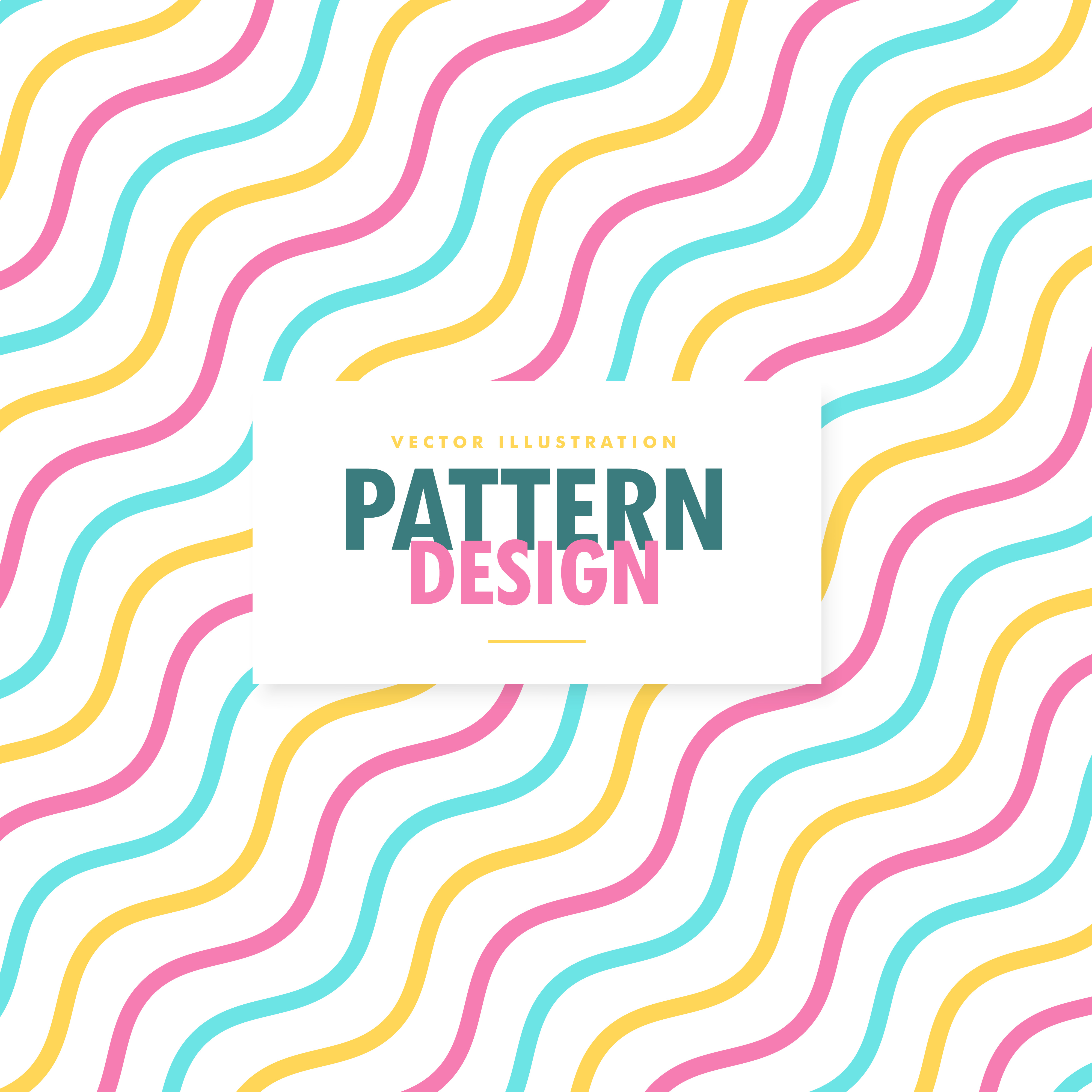 4000x4000 Wavy Pattern Free Vector Art