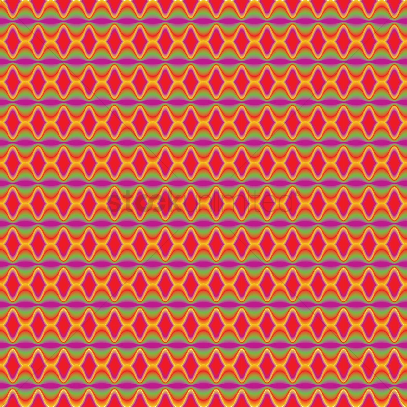 1300x1300 Wavy Pattern Background Vector Image