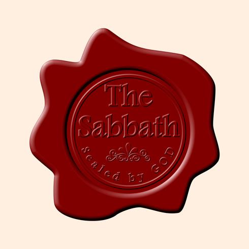 490x490 Vector Wax Seal The Sabbath