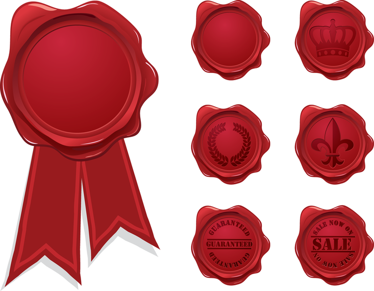 733x570 Vector Wax Seals