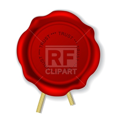 400x400 Wax Seal Vector Image Vector Artwork Of Signs, Symbols, Maps