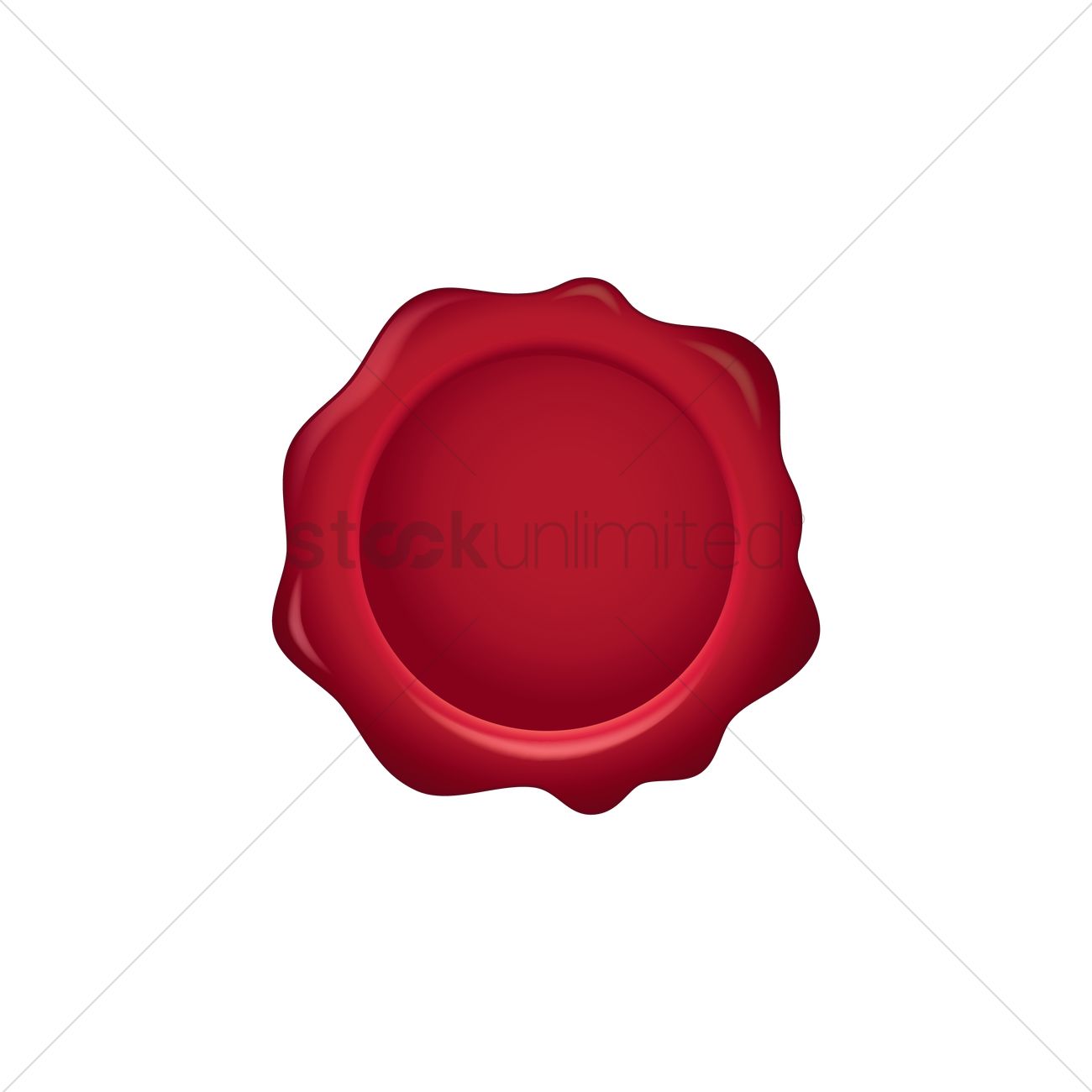 1300x1300 Wax Seal Vector Image