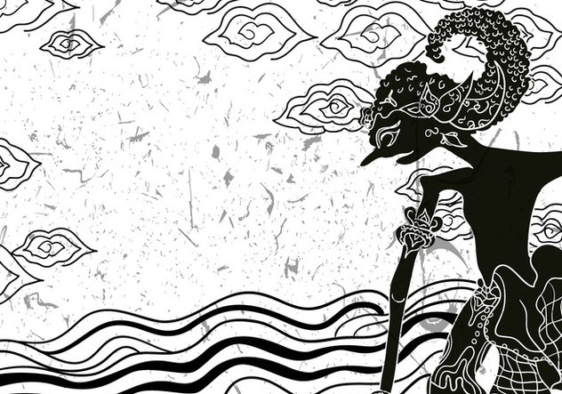 632x443 Wayang Sena Illustration Free Vector Download 409885 Cannypic