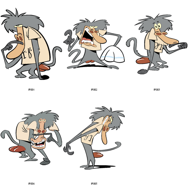 600x600 Cartoon I Am Weasel Vector Clipart Vector Vector