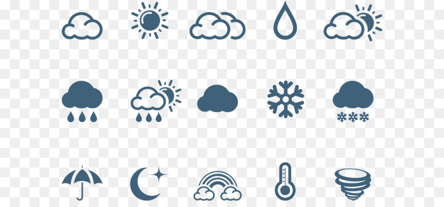 900x420 Weather Euclidean Vector Icon