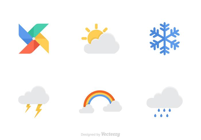 700x490 Free Weather Vector Icons