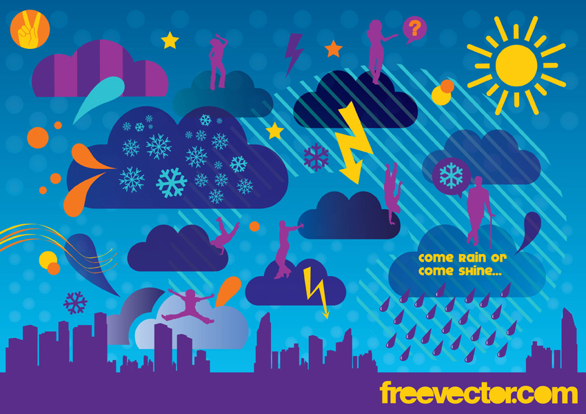 850x600 Weather Vector Vector Art Amp Graphics