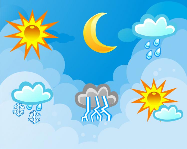 750x597 Changes In The Weather Vector Free Vector 4vector