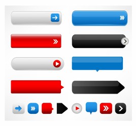 268x249 Vector Blank Button Vectors Stock For Free Download About (22