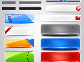 270x200 Free Button Vector Graphics