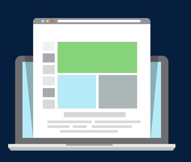 650x553 Vector Computer Web Material, Computer Vector, Web Vector