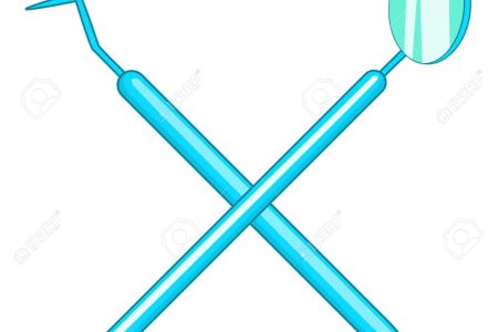450x300 66718512 Dental Tools Icon Cartoon Illustration Of Vector For Web