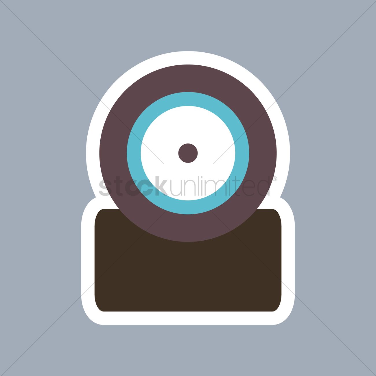 1300x1300 Webcam Vector Image