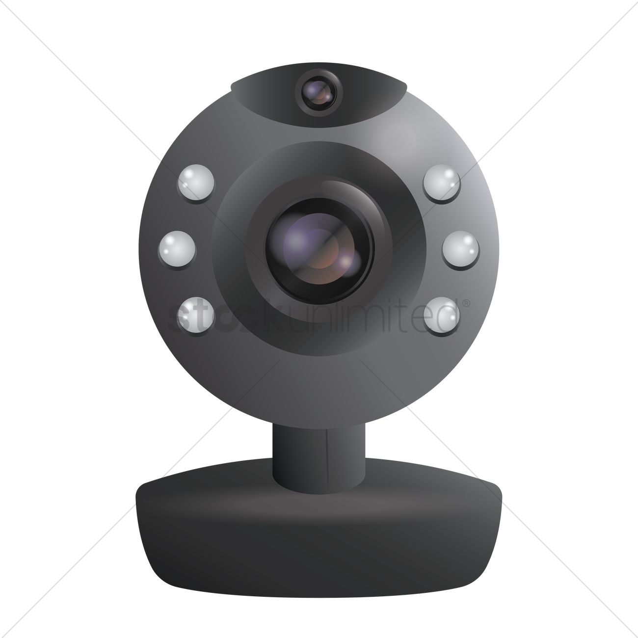 1300x1300 Webcam Vector Image