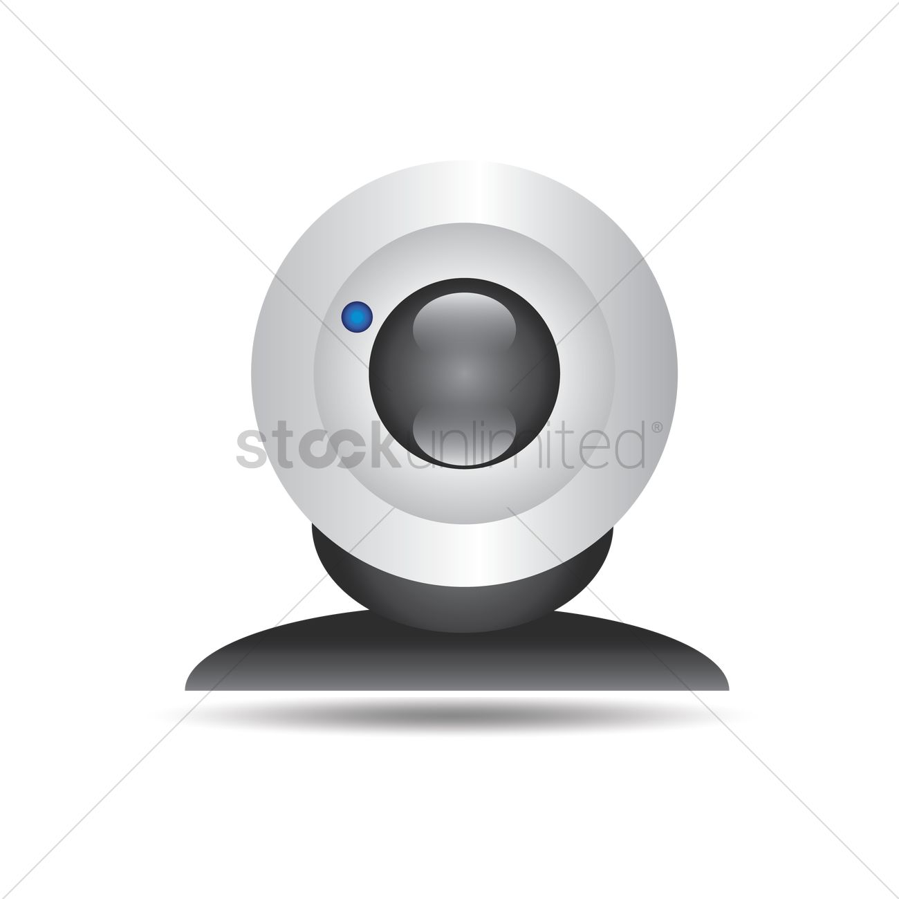 1300x1300 Webcam Vector Image