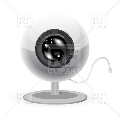 400x374 Webcam Vector Image Vector Artwork Of Objects Sermax55