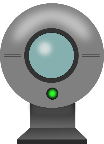 432x594 Webcam Clip Art Free Vector 4vector
