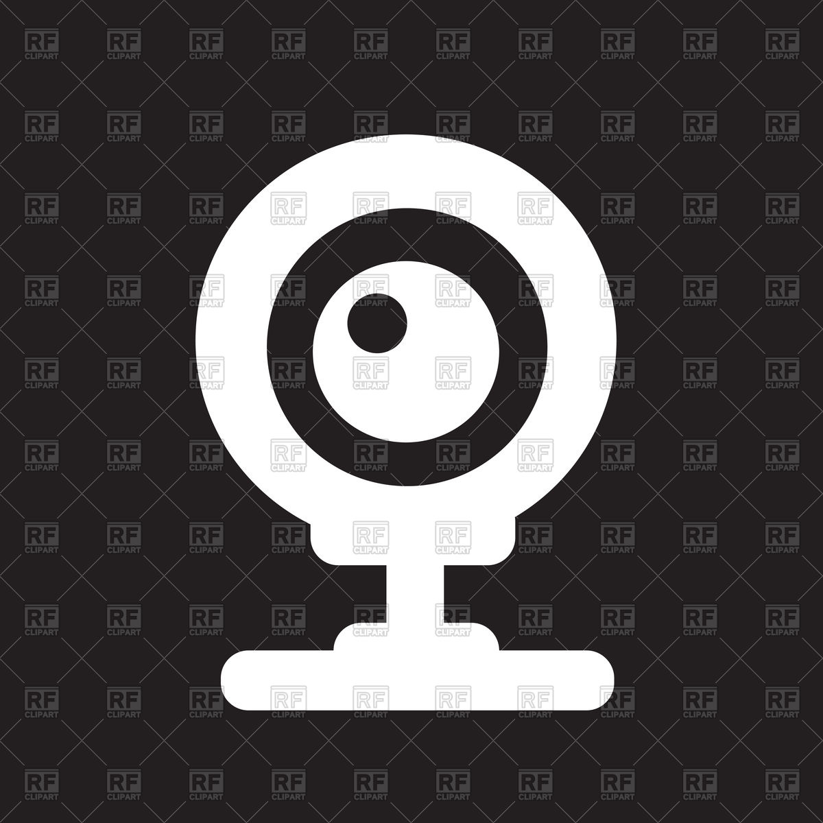 1200x1200 Webcam Icon Vector Image Vector Artwork Of Technology Tumdee