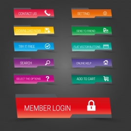 268x268 Website Buttons Vectors Stock For Free Download About (96) Vectors