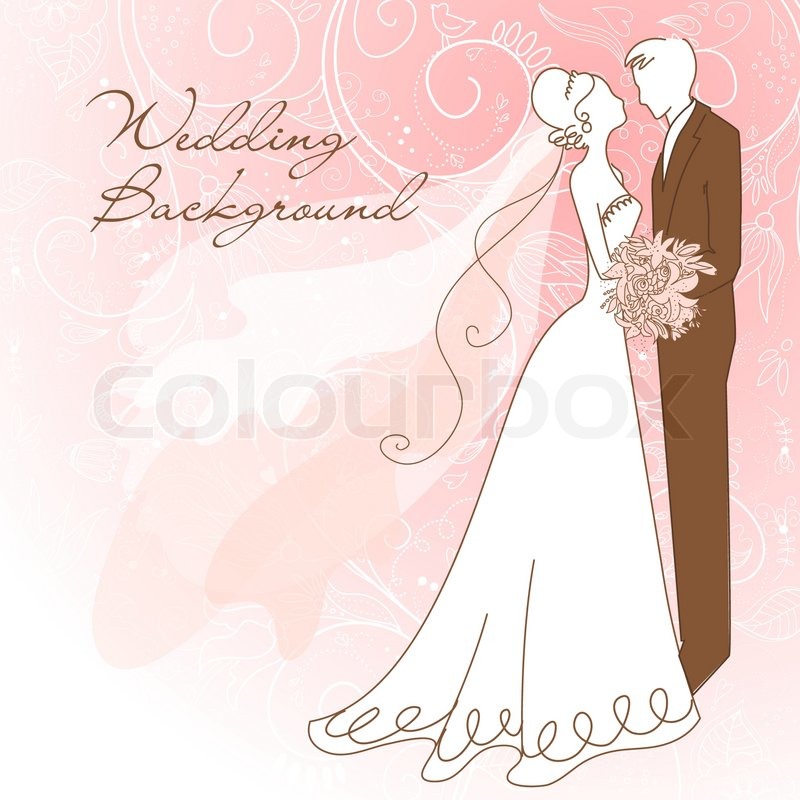800x800 Wedding Background Stock Vector Colourbox