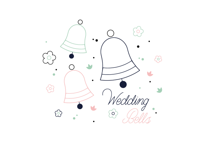 700x490 Free Wedding Bells Vector Free Vectors Ui Download