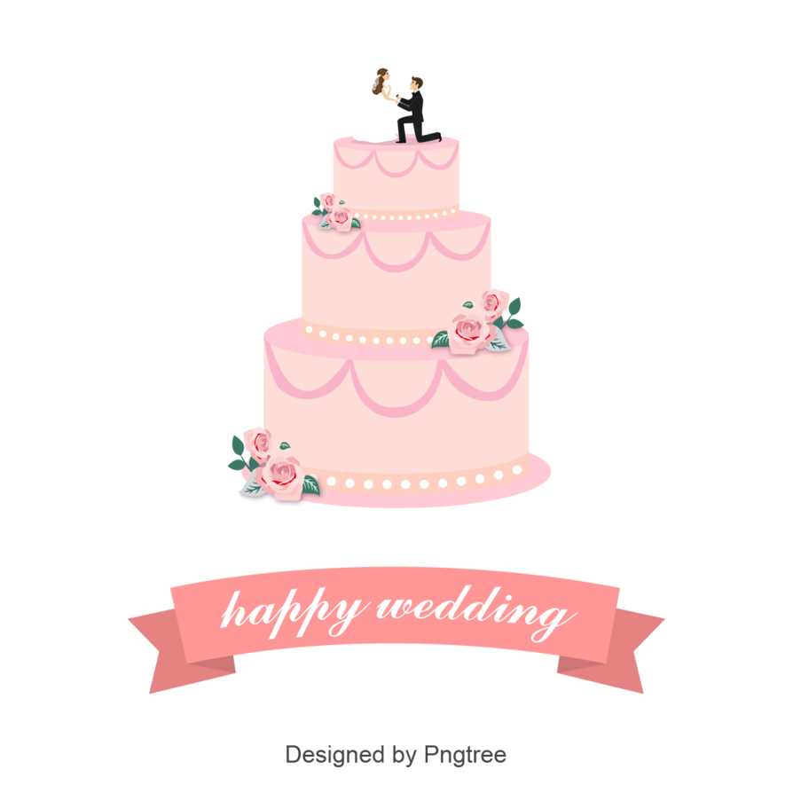894x894 Wedding Cake Vector Design By Pngtree