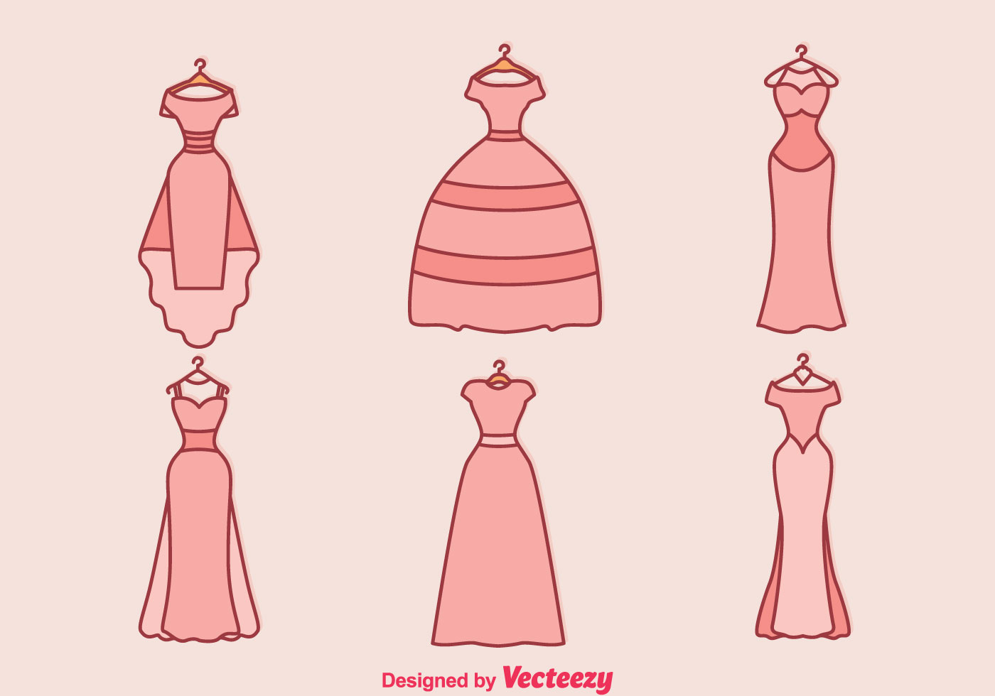 1400x980 Wedding Dress Vector