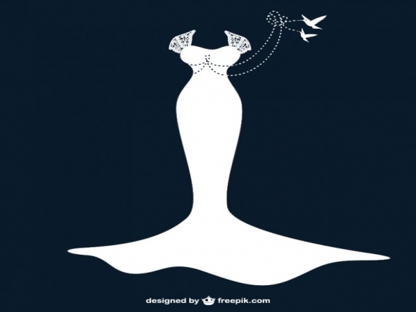 604x453 Wedding Mermaid Dress Vector Vector Free Download Wedding