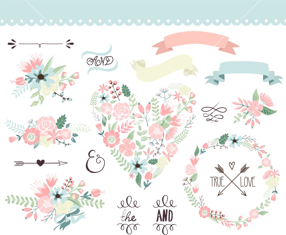 1000x819 Wedding Flowers Vector Images