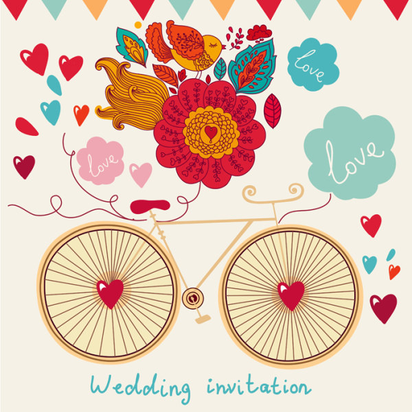 600x600 Wedding Invitation Clip Art Vector Free Download