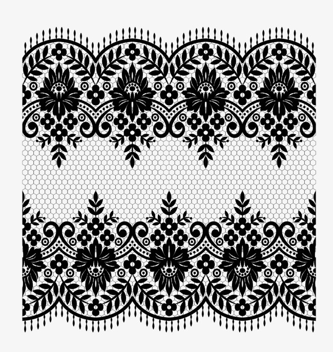 650x687 Simple Wedding Invitation New Vector Lace Material Lace Vector